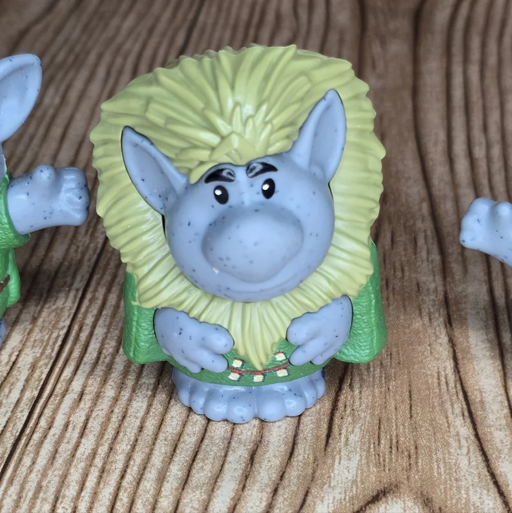 2022 Little People‎ Rock Trolls Set Of 3